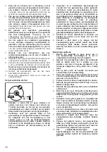 Предварительный просмотр 38 страницы Dolmar ET-101 C Instruction Manual