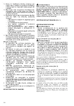 Предварительный просмотр 70 страницы Dolmar ET-101 C Instruction Manual