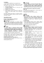 Предварительный просмотр 101 страницы Dolmar ET-101 C Instruction Manual