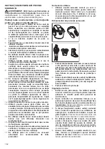 Предварительный просмотр 112 страницы Dolmar ET-101 C Instruction Manual