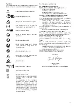 Предварительный просмотр 7 страницы Dolmar ET-110 C Instruction Manual