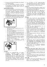 Предварительный просмотр 33 страницы Dolmar ET-110 C Instruction Manual