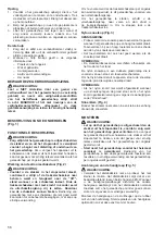 Предварительный просмотр 56 страницы Dolmar ET-110 C Instruction Manual