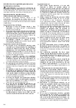 Предварительный просмотр 62 страницы Dolmar ET-110 C Instruction Manual