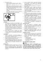 Предварительный просмотр 77 страницы Dolmar ET-110 C Instruction Manual