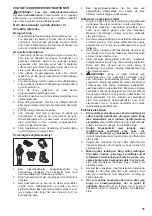 Предварительный просмотр 85 страницы Dolmar ET-110 C Instruction Manual