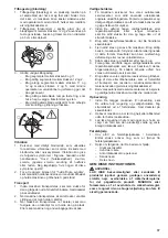 Предварительный просмотр 87 страницы Dolmar ET-110 C Instruction Manual