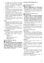 Предварительный просмотр 99 страницы Dolmar ET-110 C Instruction Manual