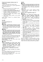 Предварительный просмотр 112 страницы Dolmar ET-110 C Instruction Manual