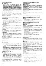 Предварительный просмотр 144 страницы Dolmar ET-110 C Instruction Manual