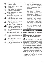 Preview for 5 page of Dolmar EV-3618 Original Instruction Manual