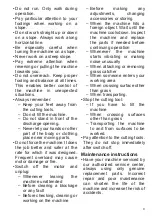 Preview for 9 page of Dolmar EV-3618 Original Instruction Manual