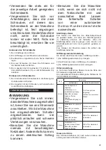 Preview for 37 page of Dolmar EV-3618 Original Instruction Manual