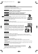 Preview for 6 page of Dolmar GE-2800 IS Instruction Manual