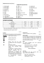 Preview for 5 page of Dolmar HEDGE HT-345 Owner'S And Safety Manual