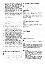 Preview for 7 page of Dolmar HEDGE HT-345 Owner'S And Safety Manual