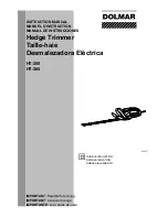 Dolmar HEDGE HT-355 Instruction Manual preview