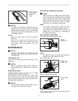 Предварительный просмотр 9 страницы Dolmar HEDGE HT-355 Instruction Manual