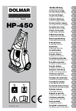 Dolmar HP-450 Instruction Manual предпросмотр