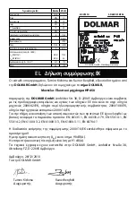 Preview for 41 page of Dolmar HP-450 Instruction Manual