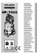 Dolmar HP-7000 Instruction Manual предпросмотр