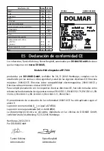 Preview for 31 page of Dolmar HP-7000 Instruction Manual