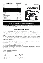 Preview for 51 page of Dolmar HP-7000 Instruction Manual