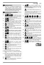 Preview for 67 page of Dolmar HP-7000 Instruction Manual