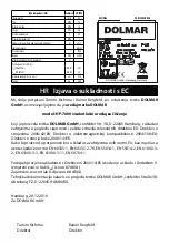 Preview for 121 page of Dolmar HP-7000 Instruction Manual