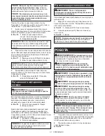 Предварительный просмотр 61 страницы Dolmar HP351 Instruction Manual