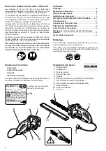 Preview for 8 page of Dolmar HT-155 HT-163 Owner'S And Safety Manual