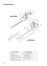 Предварительный просмотр 24 страницы Dolmar HT-2145 D Instruction Manual