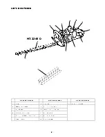 Preview for 21 page of Dolmar HT-2249 D Instruction Manual