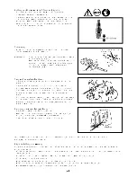 Предварительный просмотр 42 страницы Dolmar HT-2249 D Instruction Manual