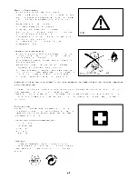 Preview for 47 page of Dolmar HT-2249 D Instruction Manual