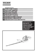 Предварительный просмотр 1 страницы Dolmar HT-2460 Instruction Manual