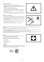 Предварительный просмотр 6 страницы Dolmar HT-2460 Instruction Manual