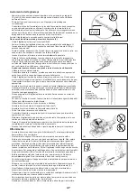 Предварительный просмотр 47 страницы Dolmar HT-2460 Instruction Manual