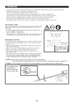 Предварительный просмотр 69 страницы Dolmar HT-2460 Instruction Manual