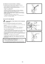 Предварительный просмотр 70 страницы Dolmar HT-2460 Instruction Manual