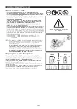 Предварительный просмотр 79 страницы Dolmar HT-2460 Instruction Manual