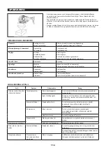 Предварительный просмотр 114 страницы Dolmar HT-2460 Instruction Manual