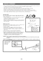 Предварительный просмотр 125 страницы Dolmar HT-2460 Instruction Manual