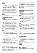 Preview for 8 page of Dolmar HT-42 Owner'S And Safety Manual