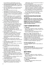 Preview for 40 page of Dolmar HT-43 Owner'S And Safety Manual