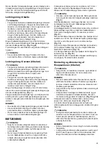 Preview for 41 page of Dolmar HT-43 Owner'S And Safety Manual