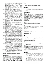 Preview for 7 page of Dolmar HT-5510 Owner'S And Safety Manual