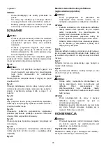 Preview for 22 page of Dolmar HT-5510 Owner'S And Safety Manual