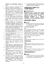 Предварительный просмотр 40 страницы Dolmar HT-5510 Owner'S And Safety Manual