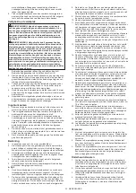 Preview for 23 page of Dolmar HT-CS 2 Instruction Manual